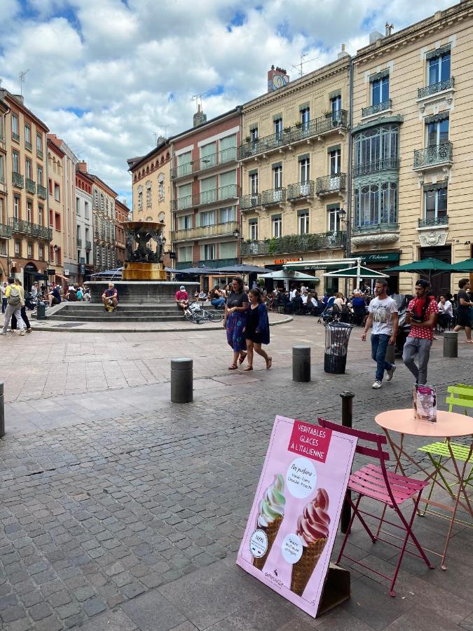 Ferienwohnung Meuble Tourisme Carmes 2 Etoiles, Entree Autonome,Wifi, Climatise, Petit Parking Prive Toulouse Exterior foto