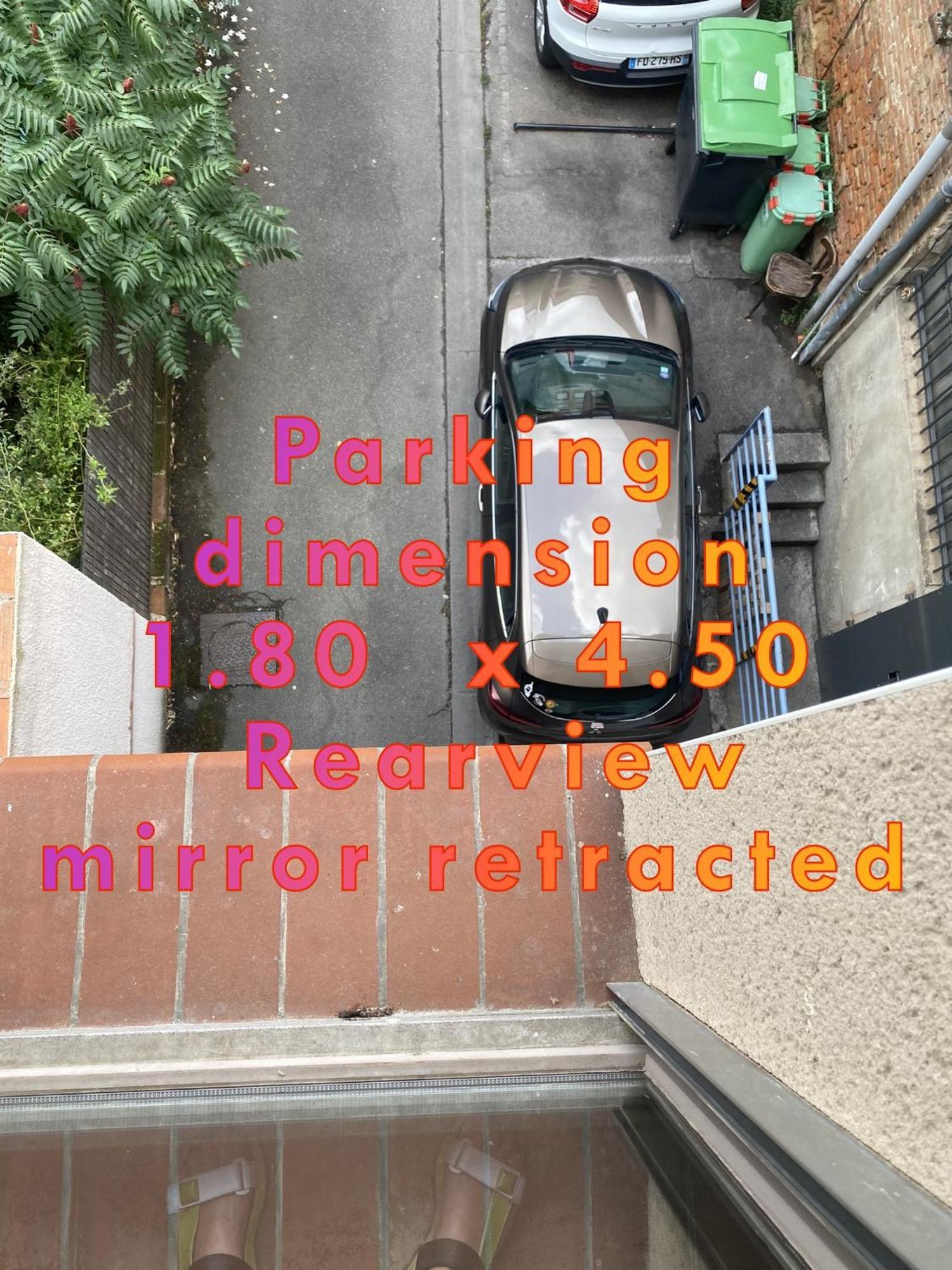 Ferienwohnung Meuble Tourisme Carmes 2 Etoiles, Entree Autonome,Wifi, Climatise, Petit Parking Prive Toulouse Exterior foto